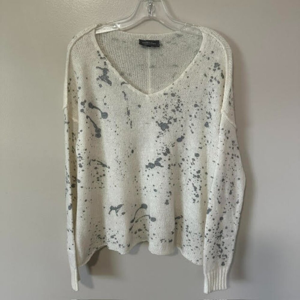 Wooden Ships by Paola Buendia soft knit V-Neck Sweater
